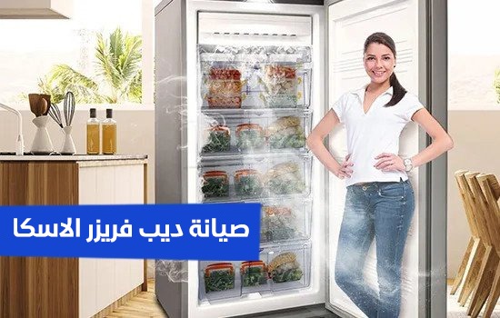 صيانة ديب فريزر الاسكا